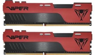DDR4 64GB (2x32GB) 3600 MHz Patriot Viper Elite II Red CL20 [PVE2464G360C0K]