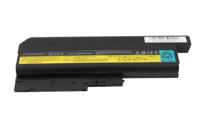 Movano bateria IBM R60, T60, T61 10.8V/11.1V, 6600mAh [BT/IB-T60H]