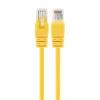 Gembird (1.0m) Kabel sieciowy (Patchcord) UTP cat. 6 RJ45 (żółty) [PP6U-1M/Y]