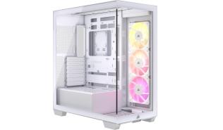 Corsair iCUE 3500X ARGB Tempered Glass White (3x120mm) (2x USB 3.2, 1x USB-C 3.1) ( 2x2.5, 2x3.5) [CC-9011279-WW]