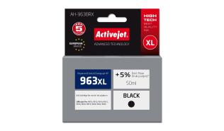 AH-963BRX (963XL) - czarny, wkład z atramentem ActiveJet, 50 ml, 2100 stron ,zamiennik 3JA30AE (Premium) (HP OfficeJet Pro 9010, 9012, 9013, 9014, 9015, 9016, 9018, 9019, 9020, 9022, 9025)