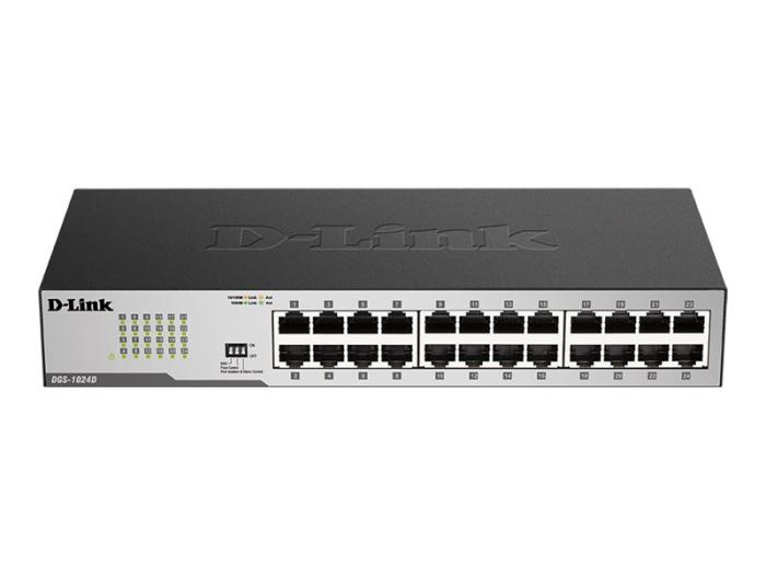 D-Link GigaExpress Switch 10/100/1000 Mbit/s 24-port [DGS-1024D/E]