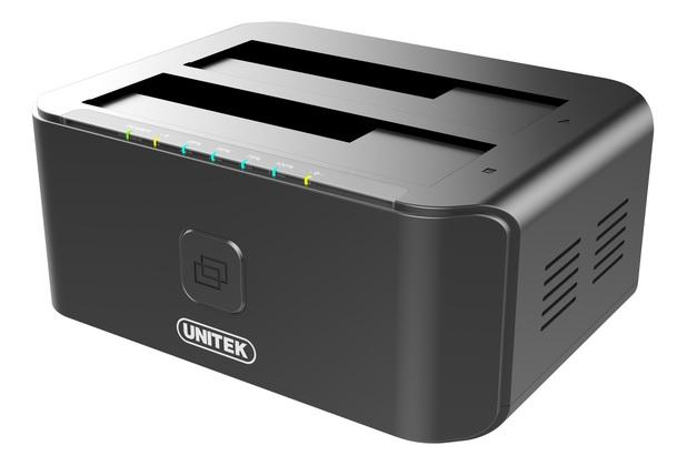 Unitek Y-3032 Stacja dokująca Dual HDD USB 3.0 clone function