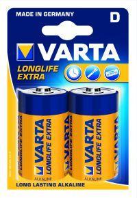 Bateria Varta Longlife Extra LR20, D (2 szt.) [4120101412]