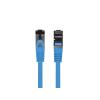 Lanberg (1.5m) Kabel sieciowy (Patchcord) kat.8.1 S/FTP LSZH CU Fluke Passed (niebieski) [PCF8-10CU-0150-B]