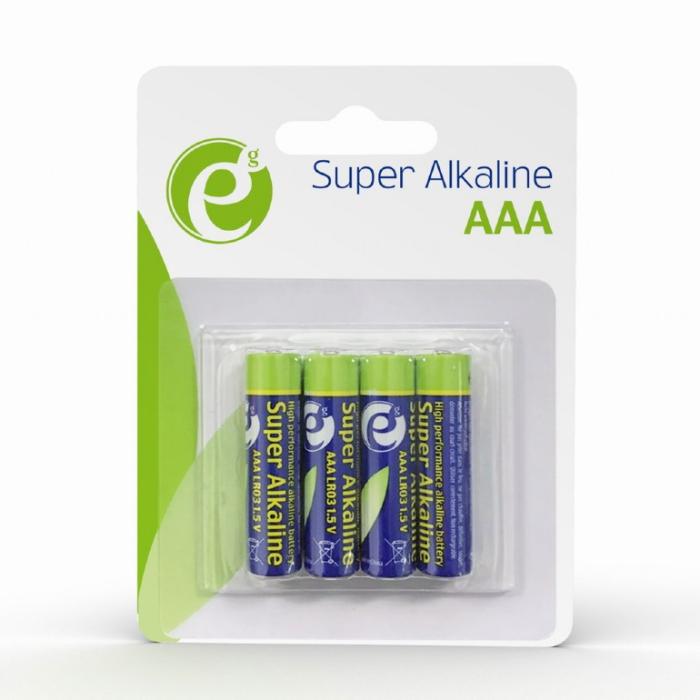 Bateria Gembird AAA LR3 Alkaliczna (4 szt.) [EG-BA-AAA4-01]