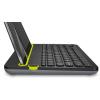 Logitech Wireless K480 Black/Yellow (membranowa, niskoprofilowa) (czarny) [920-006366]