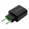 Qoltec Uniwersalna ładowarka sieciowa 230V (Quick Charge) / USB-C PD (5V/3A, 9V/2A, 12V/1.5A) USB-A QC 3.0 (5V/3A, 9V/2A, 12V/1.5A) (18W) [51713]