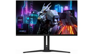 (32) 31.5 Gigabyte Aorus FO32U (OLED, 3840x2160, 250, 0.03ms, HDR400, 165Hz) (2xHDMI 2.1, DP 1.4, USB-C z DP, USB-B, USB-A, Audio) pivot, głośniki, czarny