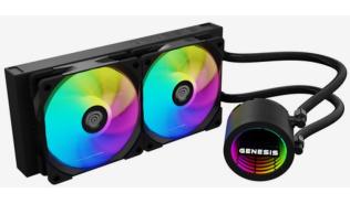 Genesis Hydria 240 ARGB (czarny) [NLG-2319]