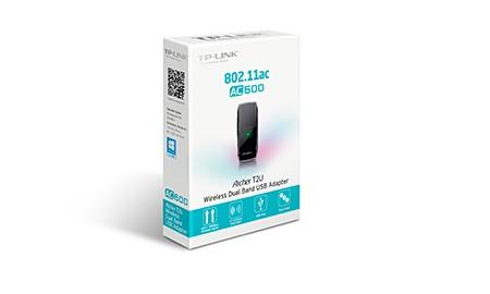 TP-Link 802.11n/ac Wireless USB 2.0 AC600 [Archer T2U]