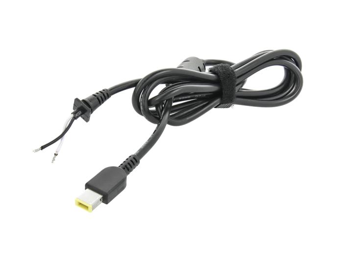 Wtyk z kablem do notebooków Lenovo Yoga 135W (wtyk prostokątny) [DC-LEN20675Y]