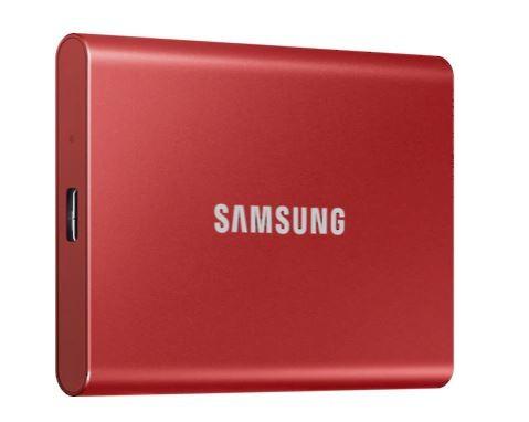 Samsung Portable T7 2TB SSD USB-C Gen2 (1050/1000MB/s) (czerwony) [MU-PC2T0R/WW]