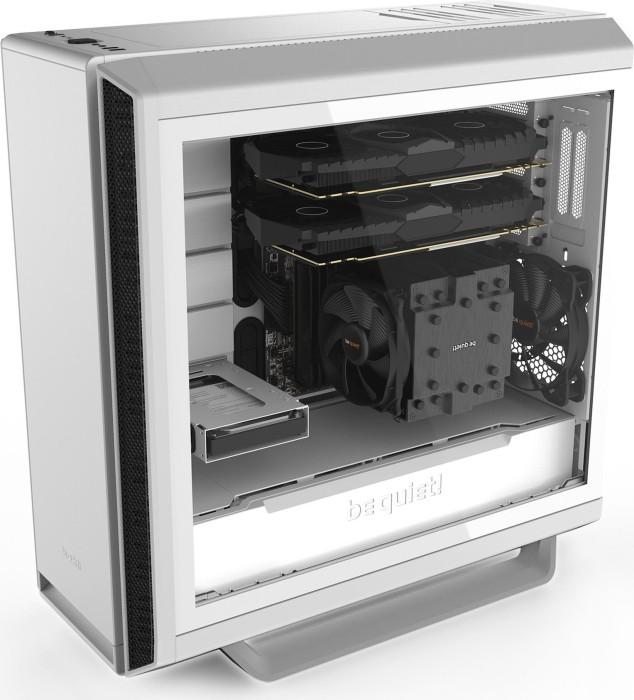 be quiet! Silent Base 802 White ATX Midi z oknem (szkło hartowane) (2xUSB 3.2 Gen1, 1xUSB-C 3.2 Gen1) (7x2.5, 3x3.5) [BGW40]