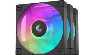 DeepCool FD12 ARGB Black (120 mm) 3-pack [R-FD12-BKAPN3-G]