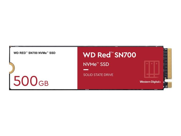 WD Red NAS SN700 500GB SSD M.2 2280 PCIe Gen3x4 NVMe TLC (3430/2600 MB/s) [WDS500G1R0C]