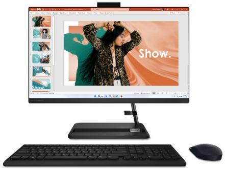 Komputer All-in-One LENOVO IdeaCentre 3-24IAP7 [F0GH01DHPB] 10-Core i7-13620H/24 1920x1080 matowa/16GB DDR4/1TB SSD/UHD/brak systemu (czarny)