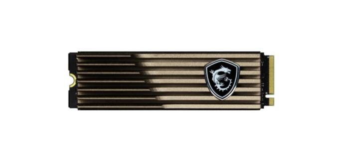 MSI Spatium M480 Pro Heatsink 2TB SSD M.2 2280 PCIe Gen4x4 NVMe (7400/7000 MB/s) [S78-440Q620-P83]