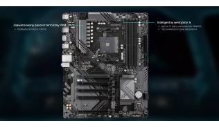 Gigabyte B550 EAGLE (AMD B550) [AM4, 4xDDR4 do 3200MHz, (HDMI 2.1) (2xM.2, 1xPCIe 4.0 x16, 4xPCIe 3.0 x16 (x1)), ATX]