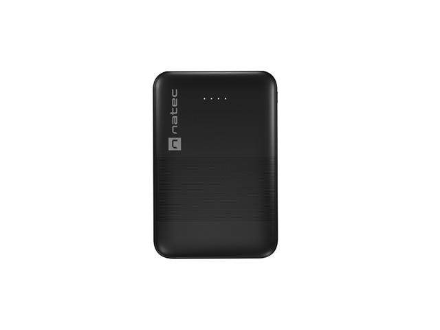 Power Bank Natec Trevi Compact 5000mAh 2xUSB-A, 1xUSB-C (czarny) [NPB-1940]