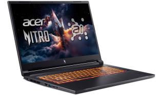 Acer Nitro 17 [NH.QZHEP.006] 10-Core Ryzen AI 9 365 /17.3 2560x1440 matowa IPS 165Hz / 16GB DDR5 / 1TB / RTX5070 8GB / pk / 76Wh / 2.7kg / brak systemu (czarny)
