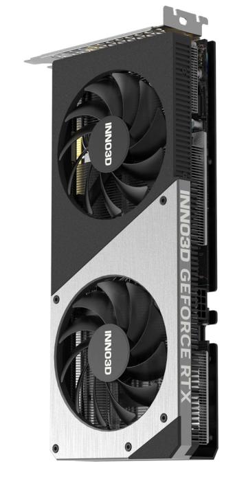 GeForce PCI-E RTX4070 INNO3D 12GB GDDR6X Twin X2 [N40702-126X-185252N] (1xHDMI 2.1a, 3xDP 1.4a) (192-bit, PCI-E 4.0)