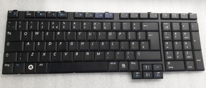 Klawiatura do notebooka Samsung E172 P710 R700 R710 SE11 / układ klawiszy hiszpański