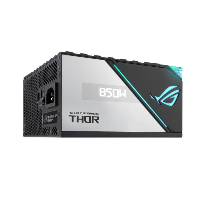 Asus ROG THOR (850W) (1x135mm) Modularny 80+Platinium (CPU 2x4+4) (PCI-E 3x6+2, 1x16) (6xMolex, 10xSATA) [ROG-THOR-850P2-GAMING]