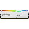 DDR5 64GB (2x32GB) 6000 MHz Kingston Fury Beast White RGB EXPO CL30 30-36-36 1.4V [KF560C30BWEAK2-64]