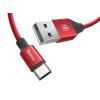 Baseus kabel ładowania i transmisji USB micro (M) / USB 2.0 (M) (1.5 m) (czerwony) [CAMYW-B09]