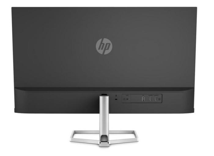27’’ HP M27fq (IPS LED, 2560x1440, 300, 5ms, 99% sRGB, 75Hz) (2xHDMI 1.4, DP 1.2) srebrny [2H4B5AAABB]
