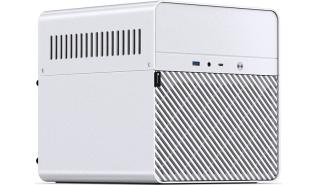 Jonsbo N2 White Mini–ITX (biały) (metal) (1x USB 3.2 Gen1, 1x USB 3.2 Gen2  1x Jack combo) (1x2.5, 5x3.5)