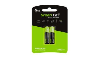 Green Cell akumulatory 2xAA R6 HR6 Ni-MH 2000 mAh [GR06]