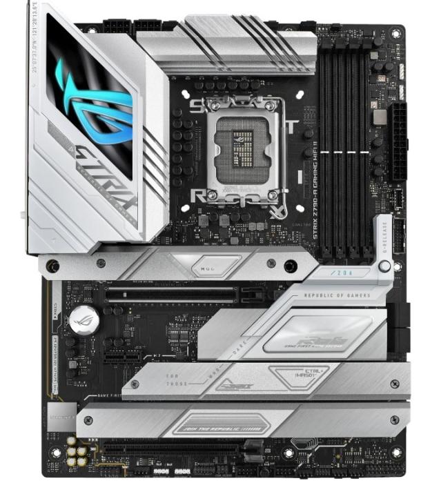 Asus ROG STRIX Z790-A GAMING WIFI II (Intel Z790) [S1700, 4xDDR5 do 8000MHz, (HDMI 2.1, DP 1.4), (5xM.2, 1xPCIe 5.0 x16, 1xPCIe 4.0 x16 (x4), 1xPCIe 3.0 x1), WIFI 7, BT 5.4, ATX]