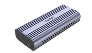 Obudowa Unitek S1226A na 1xM.2 SSD do wys. 12.5 mm (PCIe/NVMe M key i M+B key) USB4 i Thunderbolt 3/4 40Gbps