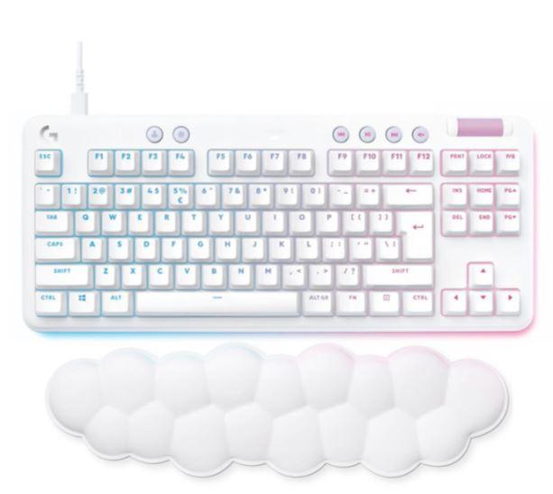 Logitech G713 Tactile (mechaniczna, GX Brown) (biały) [920-010422]