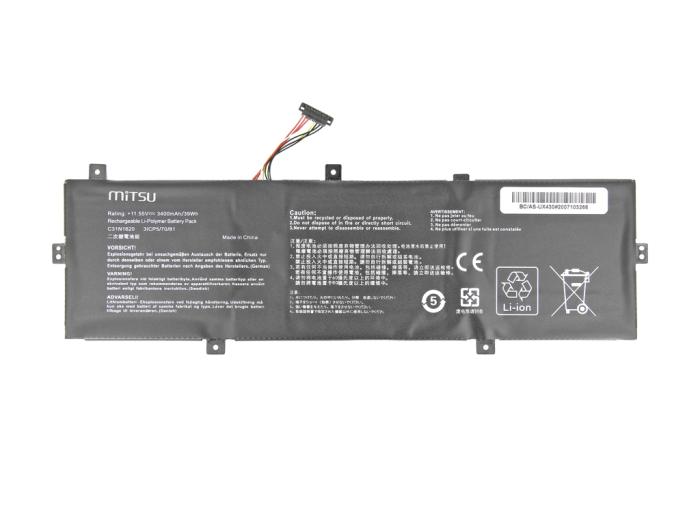 Mitsu bateria Asus Zenbook UX430 11.55V, 3400mAh [BC/AS-UX430]
