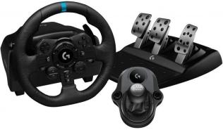 Logitech G923 SE Racing Wheel and Shifter Combo for Xbox Series X S Xbox One and PC Black [991-000532]
