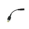 Adapter wtyczki zasilania do laptopa 5.5x2.5 / prostokąt [ADAPTER/LIT-YOGA]
