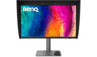 (27) Benq PD2770U (IPS, 3840x2160, 400, 5ms, HDR10, 60Hz)(1xHDMI2.0, 1xDP 1.4, 2xUSB-A 3.2, 1xUSB-C 3.2, 1xAudio) pivot, głośniki(2x3W), czarny