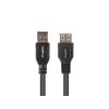 Lanberg Przedłużacz kabla USB 2.0 AF/AM (1.8 m) [CA-USBE-15CU-0010-BK]