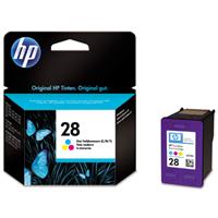 C8728AE (28) - kolor, oryginalny wkład z atramentem HP, 8 ml, 190 stron (HP deskjet 3320, 3322, 3325, 3420, 3425, 3450, 3520, 3535, 3550, 3620, 3647, 3650, 3653, 3740, 3740v, 3745, 3745v, 3840, 3845)
