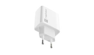 Ładowarka sieciowa Natec Ribera Quick Charge 3.0 1xUSB-C (5V-12V/3A/20W) (biały) [NUC-2059]