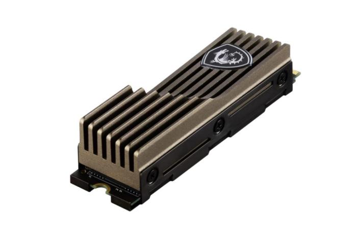MSI Spatium M480 Pro Heatsink 2TB SSD M.2 2280 PCIe Gen4x4 NVMe (7400/7000 MB/s) [S78-440Q620-P83]