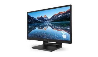 (24) 23.8 Philips 242B9T/00 (IPS W-dotykowa, 1920x1080, 250, 5ms, IPS65, 60Hz) (VGA, DVI, HDMI, DP, 2USB 3.1 QC) (VESA) głośniki, czarny
