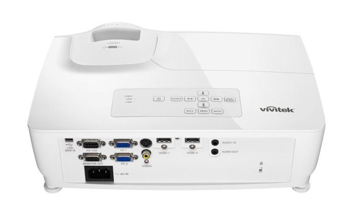 Projektor Vivitek DW275 DLP (1280x800, 16:10, 4000 ANSI, 20.000:1, 5500h/10.000h) (2xHDMI, 2xVGA, 1xUSB)