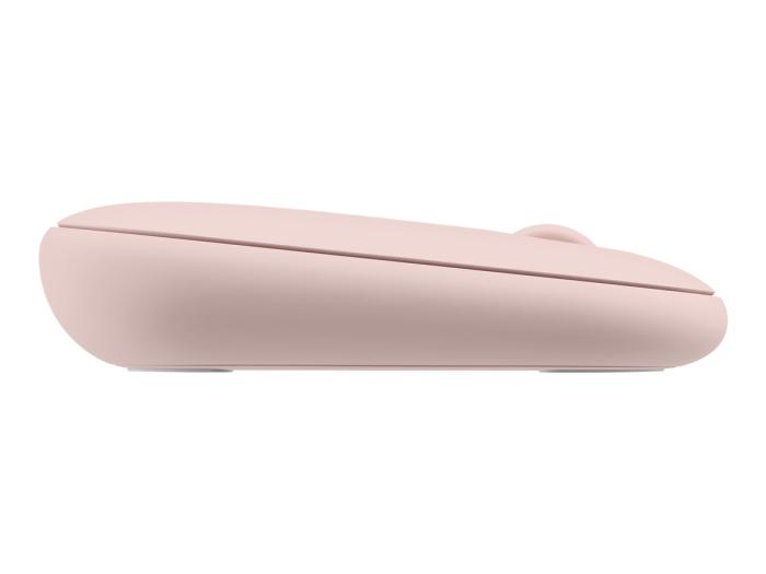 Logitech M350 Pebble Wireless Pink (optyczno-radiowa, 1, 3) [910-005717]