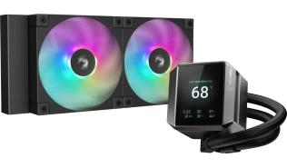 DeepCool Mystique 240 ARGB Black (2x120 mm) [R-LX550-BKADSNC-G-1]