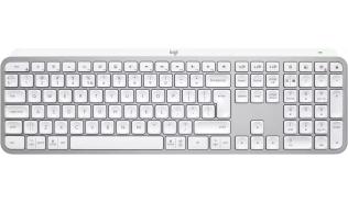 Logitech Wireless MX Keys S (niskoprofilowa, membranowa, wbudowany akumulator) (biały) [920-011588]