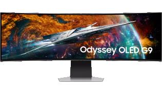 (49) Samsung Odyssey OLED G9 G95C LS49CG950SUXEN (OLED, 5120x1440, 250, 5ms, 240Hz) ( 2xHDMI, 1xDP, 2xUSB-C) czarny